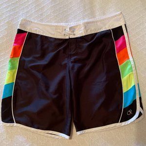OP shorts Black with colored side trim, Jr. M 7/9.
